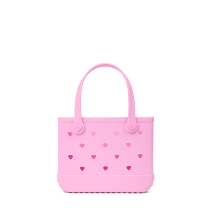 Bitty Bogg Bag - Cut Out Heart Pink Taffy